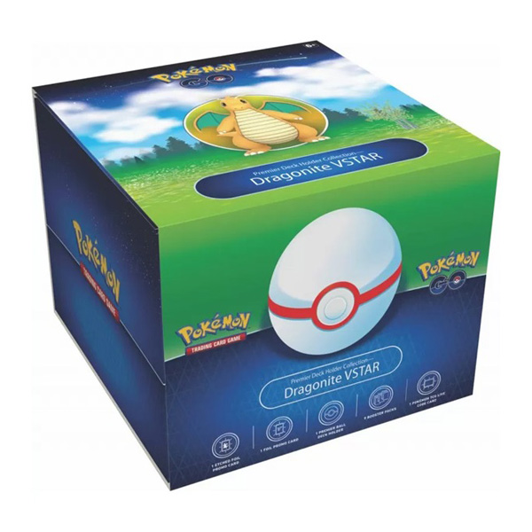 PREORDINE - Spada e Scudo 10.5 Pokémon GO - Dragonite V ASTRO - Collezione Premier Deck Holder (ITA)