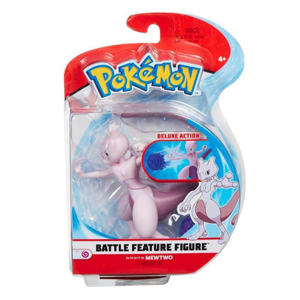 Battle Feature Figure Deluxe Action - Mewtwo