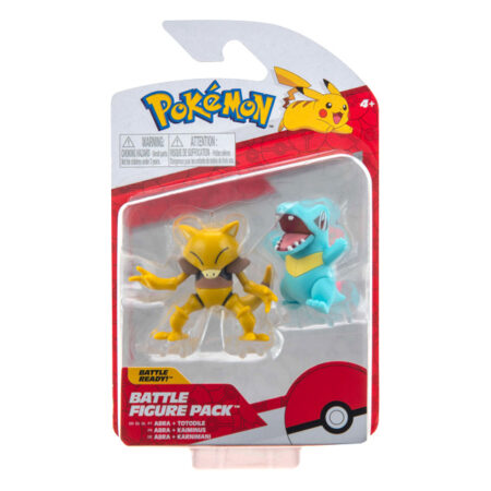 Pokémon Battle Feature Figure Pack - Abra + Totodile
