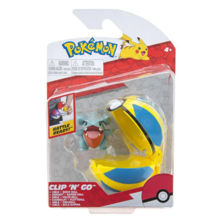 Pokémon Figure Clip 'n' Go Gible + Quick Ball