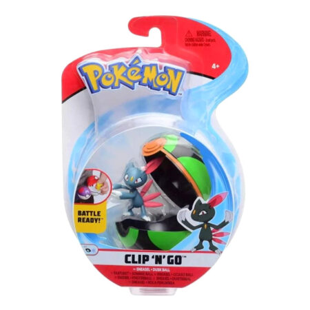 Pokémon Figure Clip 'n' Go Sneasel + Dusk Ball