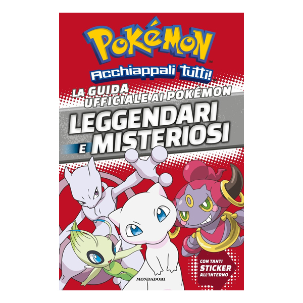 Libro - Guida Ufficiale ai Pokémon Leggendari e Misteriosi con Sticker