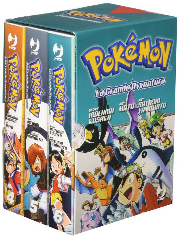 Pokemon La Grande Avventura Box 2 (Vol. 4-6) - Italiano