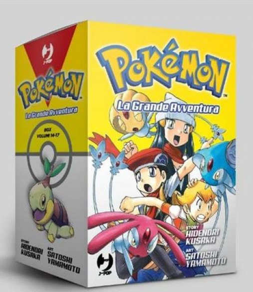 Pokemon La Grande Avventura Box 5 (Vol. 14-17) - Italiano
