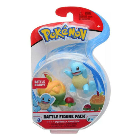 Pokémon Battle Figure Pack - Squirtle + Appletun