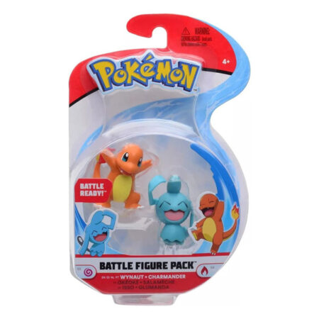 Pokémon Battle Figure Pack - Wynaut + Charmander