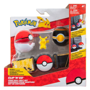 Pokémon Clip ‘N’ Go Cintura Poké Ball, Luxury Ball & Pikachu fumetto event