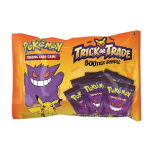 Pokémon Trick or Trade Booster Bundle – 40 mini packs of Pokémon TCG cards – ENGLISH fumetto confezioni-carte