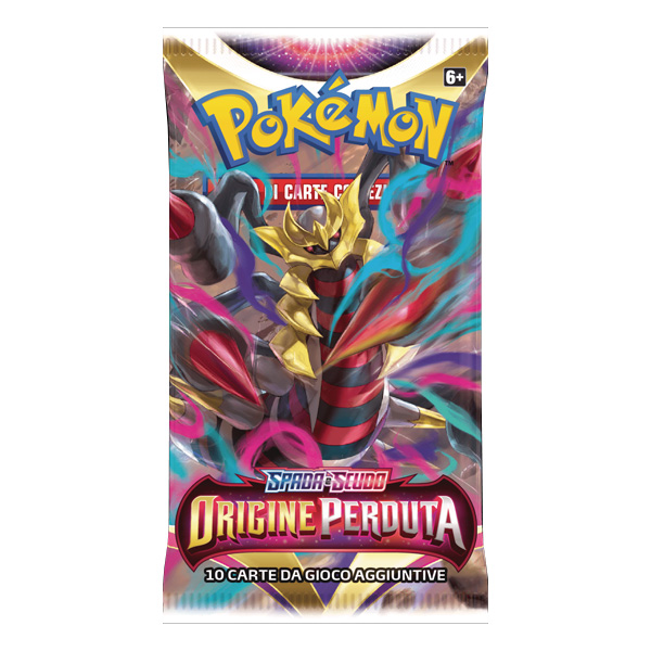 Pokémon Spada e Scudo Origine Perduta - Busta 10 Carte (Artwork Casuale) (ITA)