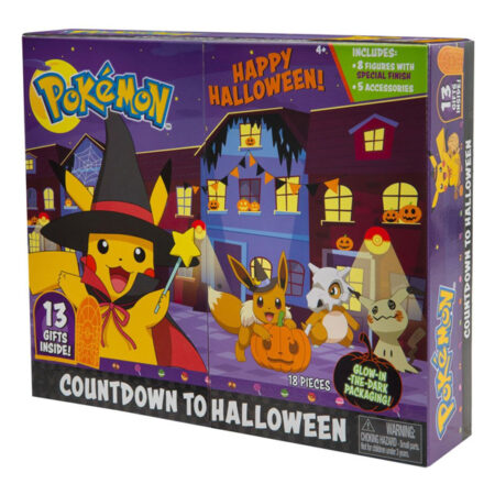 Pokémon Calendario dell'Avvento Halloween - 13 Giorni (10 Figures + 3 Decorazioni)