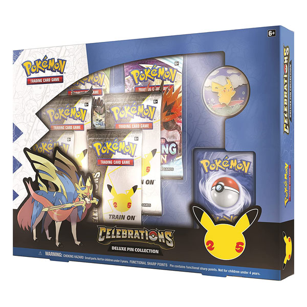 Pokémon Gran Festa Collezione con Spilla Deluxe Zacian LV. X (ENG)