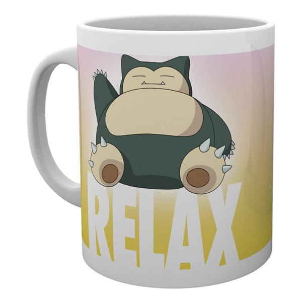 Pokémon Tazza Mug Snorlax Relax Multicolore