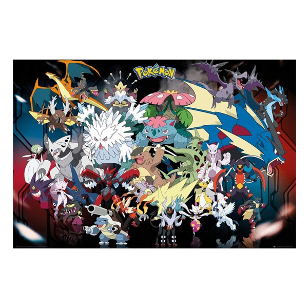 Pokémon Mega Poster Collection - 61 x 91.5 cm