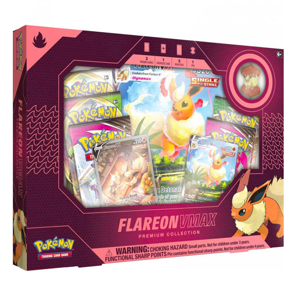 Pokémon Premium Collezione VMax Box - Flareon VMAX (ITA)