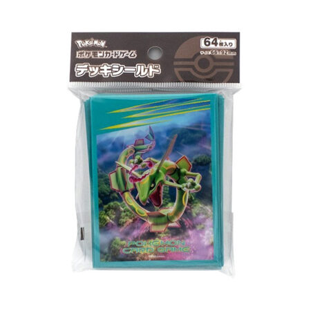 Bustine Protettive 64 Deck Protector Sleeves - Standard 66x92 mm - Rayquaza