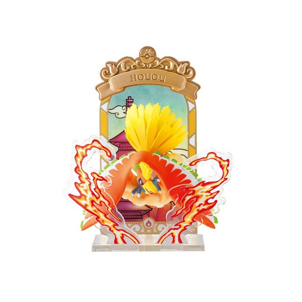 Pokémon Figure Stained Glass Collection - Giapponese - Ho-Oh 03