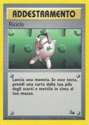 Riciclo - Fossil 61/62 - Italiano - Near Mint