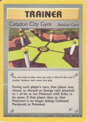 Celadon City Gym - Gym Heroes 107/132 - Inglese - Played