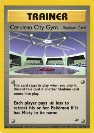 Cerulean City Gym - Gym Heroes 108/132 - Inglese - Excellent