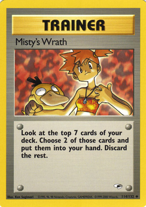 Misty's Wrath - Gym Heroes 114/132 - Inglese - Good