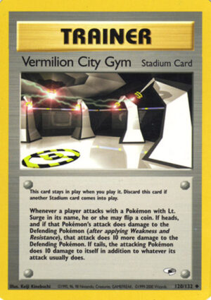 Vermilion City Gym - Gym Heroes 120/132 - Inglese - Good