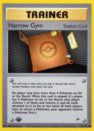 Narrow Gym - 1 Edizione - Gym Heroes 124/132 - Inglese - Near Mint