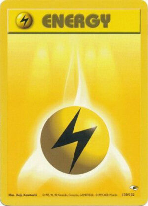 Lightning Energy - Gym Heroes 130/132 - Inglese - Played