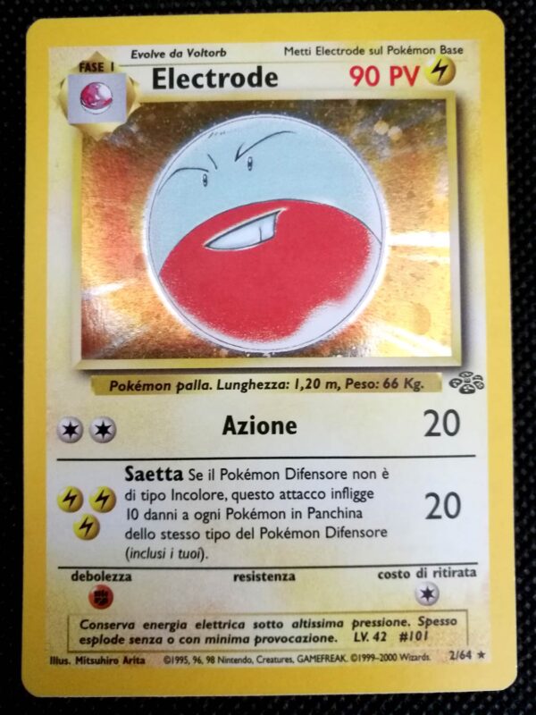 Electrode - Jungle 2/64 - Italiano- HOLO - Excellent