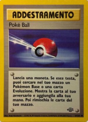 Poké Ball - Jungle 64/64 - Italiano - Nuovo