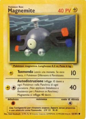 Magnemite - Set Base 53/102 - Italiano - Nuovo