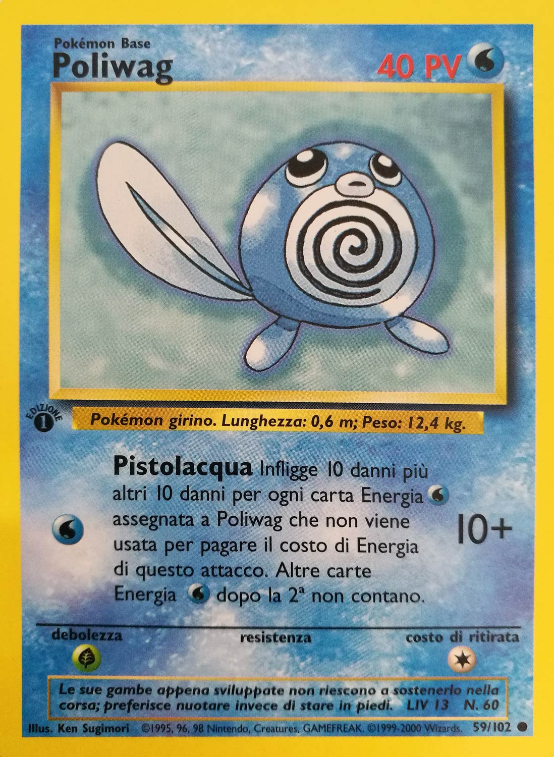 Pokemon Poliwag Costume Su misura bambino -  Italia