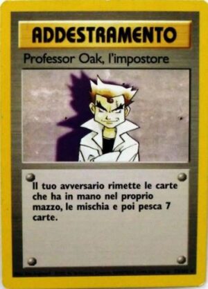 Professor Oak, l'impostore - Set Base 73/102 - Italiano - Nuovo
