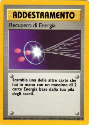 Recupero di Energia - Set Base 81/102 - Italiano - Nuovo