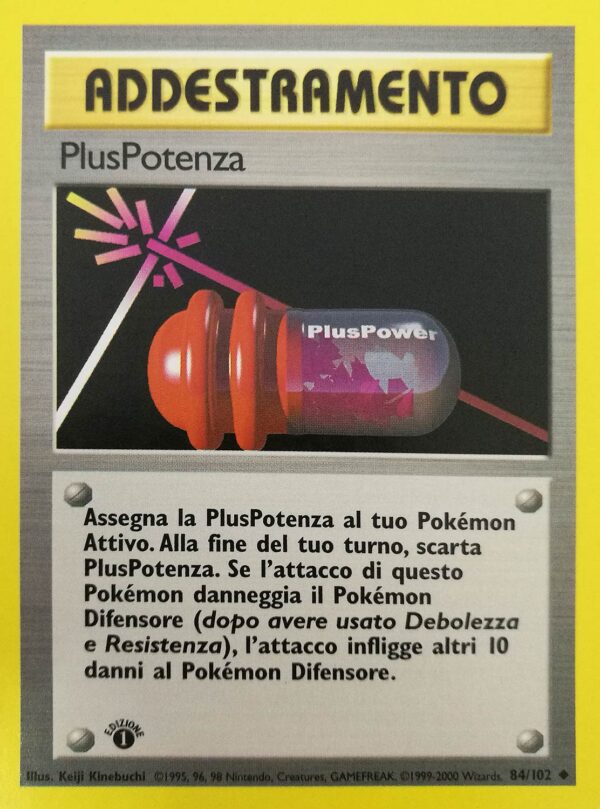 PlusPotenza - 1 Edizione - Set Base 84/102 - Italiano - Near Mint