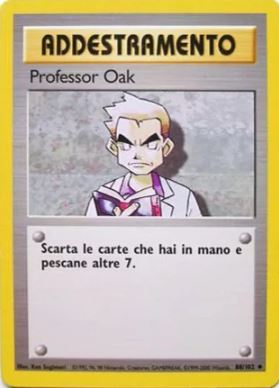 Professor Oak - Set Base 88/102 - Italiano - Nuovo