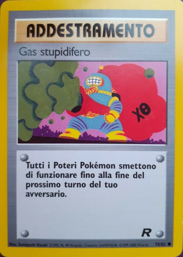 Gas stupidifero - Team Rocket 78/82 - Italiano - Excellent