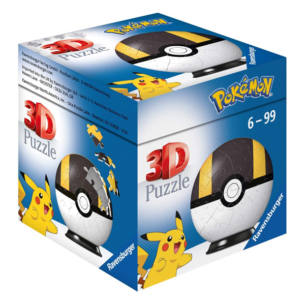 Puzzle Ravensburger 3D Pokémon Ultra Ball