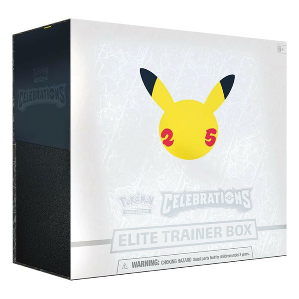 Pokémon Celebrations Elite Trainer Box - Gran Festa Set Allenatore Fuoriclasse (ENG)