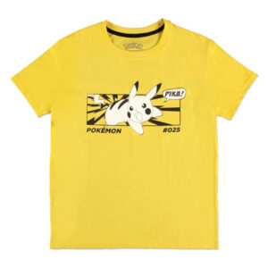 T-Shirt Maglietta da Donna Pikachu Pika – Taglia S fumetto feat