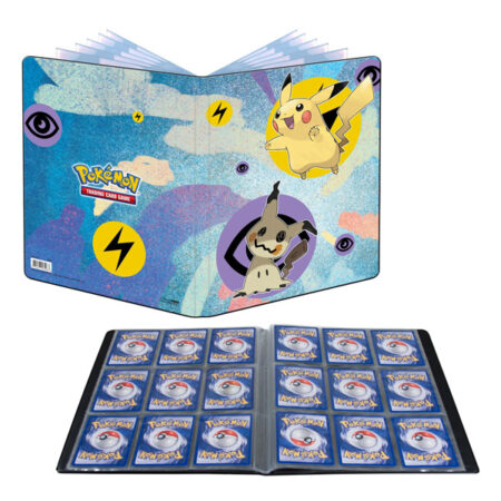 Album Raccoglitore 9 Tasche - 9 Pocket 10 Pagine 180 Carte - Pikachu e Mimikyu