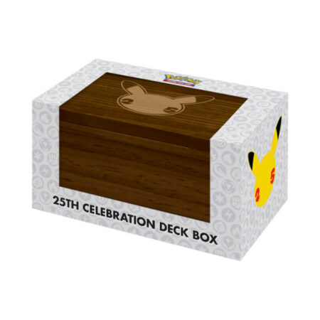 Porta Mazzo in Legno Deck Box 100 Carte + Porta dadi - 25th Celebration
