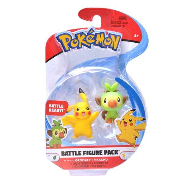 Battle Figure pack - Grookey & Pikachu