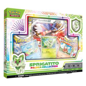 Pokémon Collezione Paldea Sprigatito, Koraidon EX - Italiano fumetto confezioni-carte