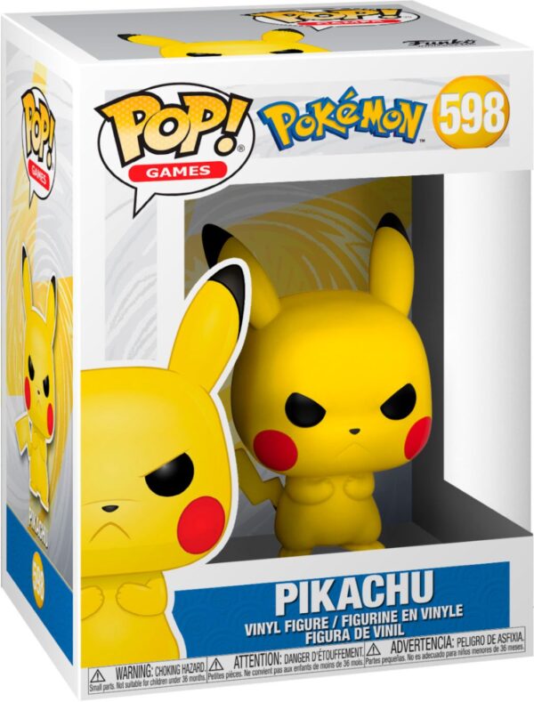 Pokemon - Pikachu - Grumpy Pikachu - Pikachu Arrabbiato - Funko POP! #598 - Games