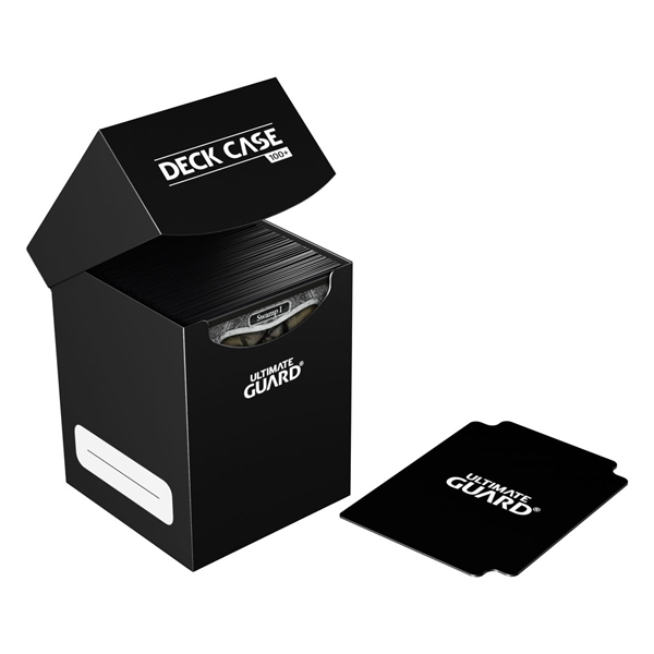 Porta Mazzo 100 Carte Deck Case 100+ Standard Size - Black Nero