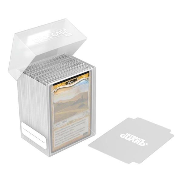 Porta Mazzo 80 Carte Deck Case 80+ Clear Trasparente