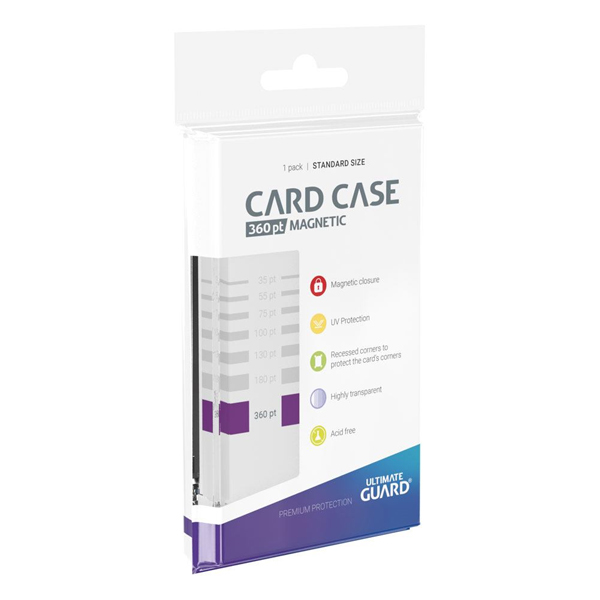 Ultimate Guard Magnetic Card Case 360 pt - Taschine Protettive Rigide (Misura Standard)