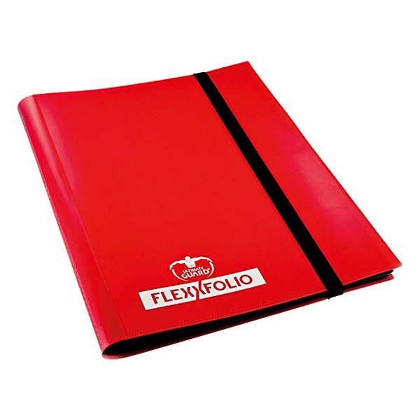 Raccoglitore Album 360 Carte con Elastico - Flexxfolio Red Rosso
