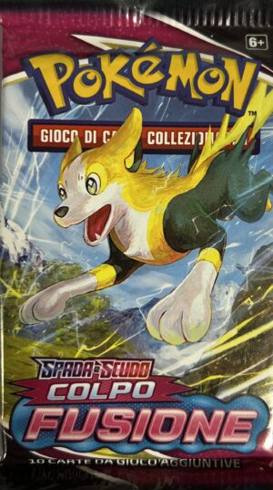 Pokémon Spada e Scudo - Colpo Fusione - Busta 10 Carte (Artwork Boltund)