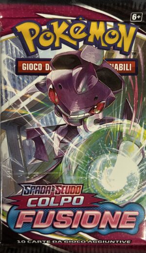 Pokémon Spada e Scudo - Colpo Fusione - Busta 10 Carte (Artwork Genesect)
